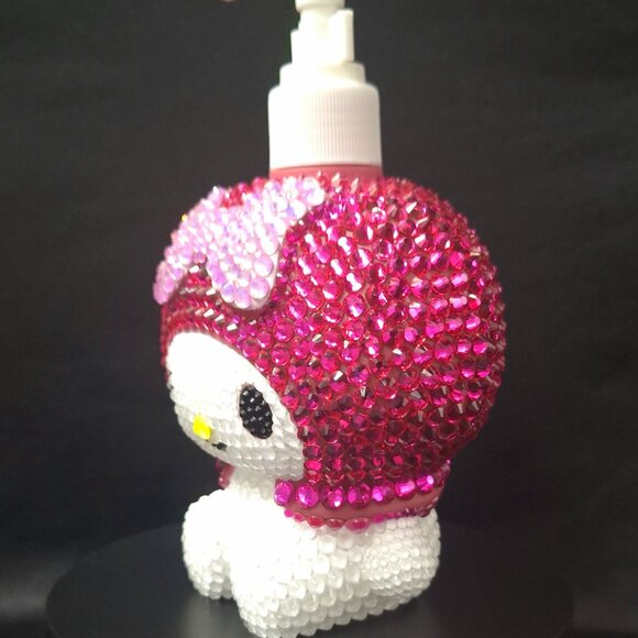 My Melody Soap or Lotion Dispenser, Cute Bathroom Decor, Hello Kitty Friends - Picture 7 of 7